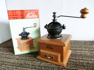 5 ● Неиспользуемые предметы для хранения сняли смену Kalita Classic Mill Calita Classic Mill Coffee Mill Beans Ground Interior