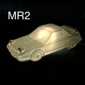 激レア MR2　AW11　陶器製インテリアライト　カーオブザイヤー受賞記念品　当時物