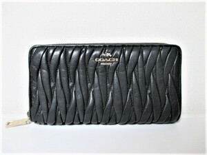 ☆COACH コーチ ラウンドファスナー 長財布/レディース☆大人気希少モデル 