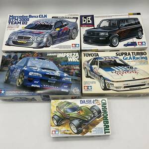 未組立 プラモデル TAMIYA タミヤ スバル インプレッサ メルセデスベンツCLK トヨタ スープラターボ bB ダッシュ4号 弾丸 5点セット まとめ