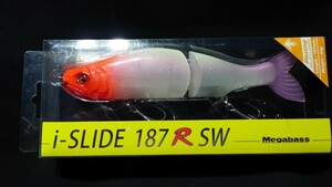 【即決】メガバス　アイスライド187 R SW フローティング　PMセンシングレッドヘッド　i-SLIDE 187 R SW