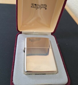 ZIPPO STERLING スターリングシルバー ジッポー オイルライター SILVER シルバー 未使用