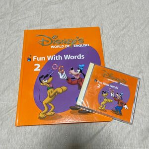 未使用品　DWE ファンウィズワーズ CD 絵本 Disney ワールドファミリー　ディズニー英語システム