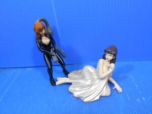 ★ Lupine III/[Banpresto] 2 Цифры Fujiko Mine (Nugi Nugi Gun &amp; Vacuum Bank Accessories)