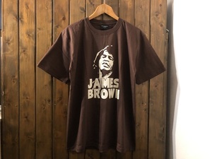 新品★ジェームスブラウン　プリントTシャツ【L】★ブルース/ソウルミュージック/ファンク・シンガー/R&B/JAMES BROWN