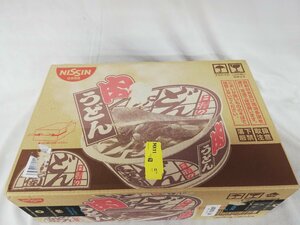 ★新品・送料無料・1円スタート★ 日清食品 日清のどん兵衛 肉うどん カップ麺 87g×12個 賞味期限：2024年6月28日