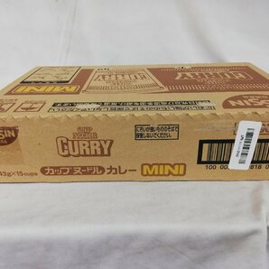 ★新品・送料無料・1円スタート★ 日清 カップヌードルカレー ミニ ( 43g*15食入 )/ カップヌードル 賞味期限：2024年7月19日の画像3