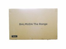 送料無料 未使用開封品 BALMUDA K09A-BK バルミューダ The Range レンジ オーブンレンジ ブラック_画像1