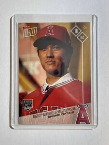 [2017年#OS-80] 大谷翔平 エンゼルス入団会見 topps now ②