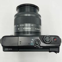 ◎【売り切り】Canon キャノン EOS M10 デジタルミラーレス一眼カメラ EF-M 15-45mm 1:3.5-6.3 IS STM 22mm 1:2 STM 動作確認済み_画像7