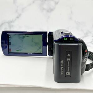 $【売り切り】SONYソニー HANDYCAMハンディカム デジタルビデオカメラ HDR-CX170 1.8/2.5-62.5 動作確認済み の画像5