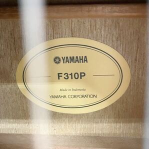 $【売り切り】そこそこ美品YAMAHA ヤマハ アコースティックギター F310P カポ ワインダー メンテナンス3点セット付属 ケース付属 アコギ の画像4