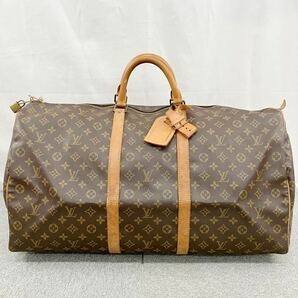 $【売り切り】LOUIS VUITTON ルイヴィトン キーポル60 M41422 MI8905 モノグラム ボストンバッグ トラベルバッグ 大容量の画像1