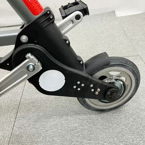 &【売り切り】ミニベロ A-bike City 折りたたみ自転車 コンパクト 8インチ ノーパンクタイヤ 耐荷重100kg キャリングバッグ付属 現状品の画像7