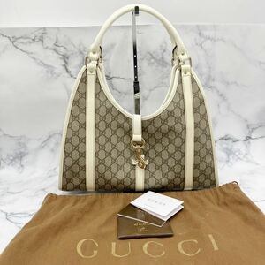 ◆【売り切り】GUCCI グッチ GGプラス GGスプリーム ジャッキー ワンショルダーバッグ 203494 502752 レディース