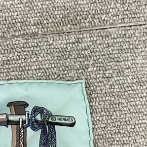 &【売り切り】HERMES エルメス プチカレ40 pasementerie シルクスカーフ 箱付属 ブランド小物の画像4