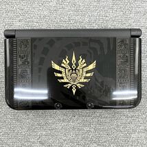 $【売り切り】超美品！モンスターハンター4スペシャルパック ゴア・マガラブラック ニンテンドー3DSLL SPR-004+ソフトセット ソフト未開封_画像2