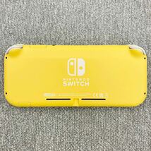 $【売り切り】美品！Nintendo 任天堂 NintendoSwitch Lite ニンテンドースイッチライト イエロー HDH-001 携帯ゲーム機 初期化済み 箱付属_画像3