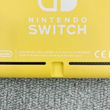 $【売り切り】美品！Nintendo 任天堂 NintendoSwitch Lite ニンテンドースイッチライト イエロー HDH-001 携帯ゲーム機 初期化済み 箱付属_画像8