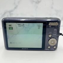 $【売り切り】SONY ソニー Cyber-shot サイバーショット DSC-W570 パープル コンパクトデジタルカメラ 2.6-6.3/4.5-22.5 動作確認済み_画像4