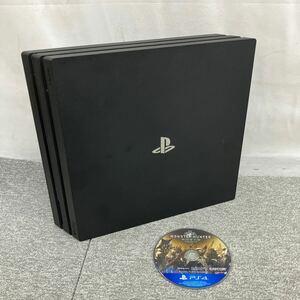 ◎【売り切り】SONY ソニー PlayStation4 Pro プレステーション4 CUH-7100B ジェットブラック ソフト付属 動作確認済み 家庭用テレビゲーム