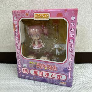 □2【売り切り】未確認！グッドスマイルカンパニー ねんどろいど 魔法少女まどか マギカ 鹿目まどか 塗装済可動フィギュア