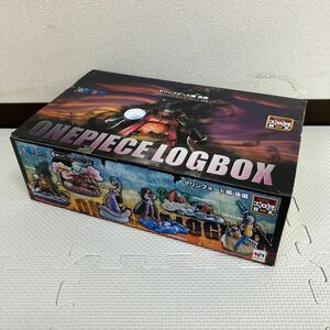 □2【売り切り】未開封！メガハウス ONE PIECE LOGBOX ワンピース ログボックス マリンフォード編 後編 彩色済ジオラマフィギュア 全6種