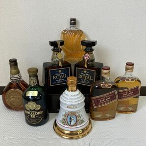 ◆【売り切り】未開栓！ウイスキーまとめセット！SUNTORY サントリー ROYAL ローヤル12年/15年 ジョニーウォーカー 赤ラベル etc...の画像1