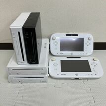 $【売り切り】任天堂 ニンテンドー Nintendo WiiU/Wiiまとめセット！WUP-101×2 WUP-010×2 RVL-001×2 コントローラー付属 動作確認済み　_画像3