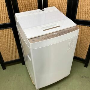 ◎【売り切り】2020年製！TOSHIBA 東芝 ZABOON ザブーン 全自動洗濯機 AW-8D9BK 8.0kg 動作確認済み 生活家電