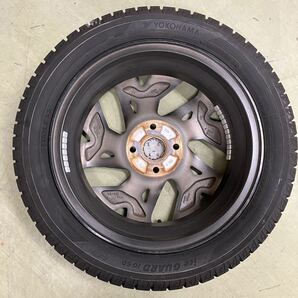 ◆【売り切り】そこそこ美品！ヨコハマタイヤ ice GUARD iG60スタッドレスタイヤ 165/55 R15 75Q 15×4 1/2J 4穴 ホンダN-BOX純正ホイールの画像3