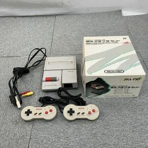 ●【売り切り】Nintendo任天堂 ニューファミコン HVC-101+通信アダプタセット HVC-050 家庭用ゲーム機 レトロゲーム 動作確認済み 