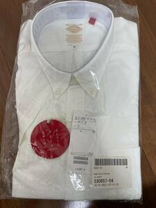 【新品】ビームス プルオーバーボタンダウン半袖シャツ XL ホワイト 日本製　made in Japan
