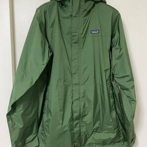 【美品】Patagonia パタゴニア トレントシェル メンズ グリーンLサイズ の画像1