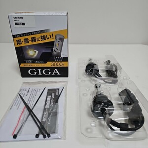 カーメイト GIGA F2800 LEDフォグバルブ 3000K HB4 BW5121