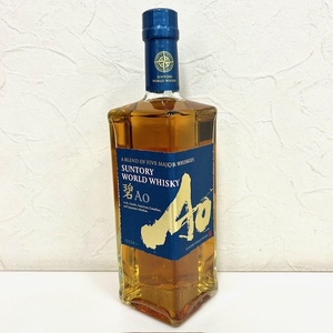 △SUNTORY/サントリー AO 700ml ウイスキー 未開栓 古酒△