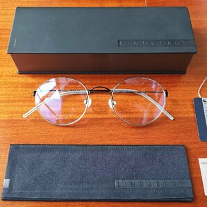 最高峰メガネ※定価7万※デンマーク製*LINDBERG・リンドバーグ MORTEN AIR TITANIUM※医療用チタン使用・セレブ愛用・メガネフレーム・黒の画像2