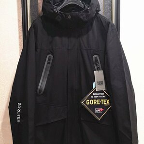 最高峰アウトレット★定価18万※イタリア・ミラノ*BOLINI発・防水/防風/防寒・GORE-TEX・登山・スノーボード最強マウンテンジャケット/XL黒の画像1