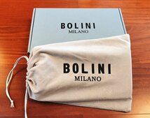 最高峰逸品*イタリア製※定価18万◆イタリア・ミラノ発*BOLINI/ボリニ・最上級牛革・クロコダイル*ラウンドファスナー 長財布・茶色_画像7