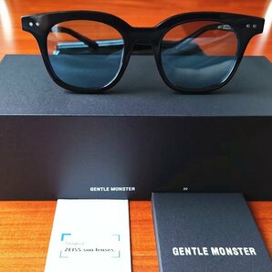 新品未使用※人気モデル*GENTLE MONSTER・ジェントルモンスター south side 登坂広臣 BTS 愛用・サングラス・ブルーの画像10