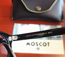 名作モデル☆新品☆ MOSCOT モスコット LEMTOSH レムトッシュ ウェリントン眼鏡 メガネ ・ジョニーデップ愛用モデル・黒_画像9