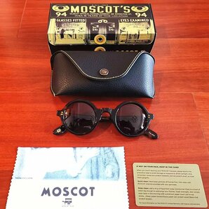 名作モデル☆新品☆ MOSCOT ZOLMAN ゾルマン 丸い眼鏡 *サングラス・ セレブ愛用モデル・鼈甲の画像3