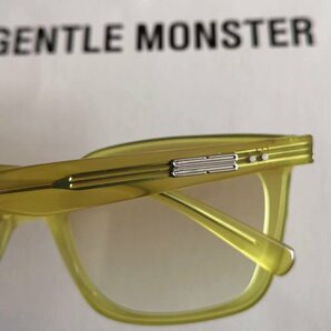 新品未使用※人気モデル*GENTLE MONSTER・ジェントルモンスター Mondo 登坂広臣 BTS 愛用・サングラス・イエローの画像4