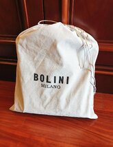 最上級逸品※定価18万◆イタリア・ミラノ発*BOLINI/ボリニ・最上級牛革・クロコダイル*トートバッグ/黄色い_画像10