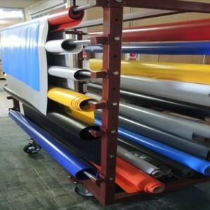 BEEには豊富なカラーと在庫があります！PVCボート生地/幅75cm長さ50cm/0.9mm、ボンド無しの画像1
