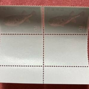 切手 とらふぐ 魚介シリーズ 15円×4枚の画像2