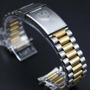 TAG Heuer タグホイヤー 2000シリーズ 964.013 純正ブレス 305/3 ●幅約18mm ●時計装着時約17cm スイス製 メンズ腕時計用 パーツの画像1