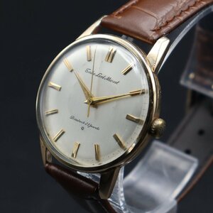 SEIKO LORD MARVEL セイコー ロードマーベル 手巻き 23石 SD文字盤 1950-1960年代製造 新品革ベルト アンティーク メンズ腕時計