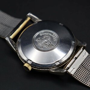 OMEGA Seamaster オメガ シーマスター Ref.166.009 Cal.562 自動巻き 下がりS 1960年代 デイト スイス製 アンティーク メンズ腕時計の画像8