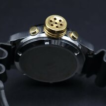 CASIO カシオ ダイバー ログメモリー 200M防水 ADP-800 クォーツ ジャンク デジアナ 純正ラバーベルト メンズ腕時計_画像5